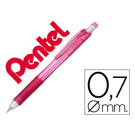 Lapiseira Pentel Energize x 0.7 Mm -Rosa