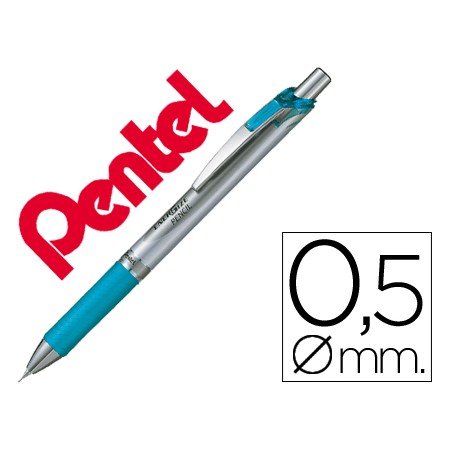 Lapiseira Pentel Pl75 0,5 Mm Azul Celeste
