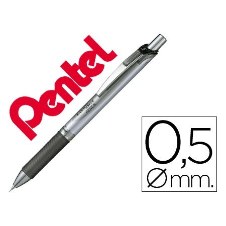 Lapiseira Pentel Pl75 0,5 Mm Preto