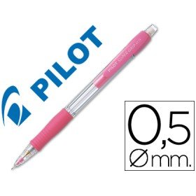 Lapiseira Pilot Super Grip Rosa 0,5 Mm com Grip