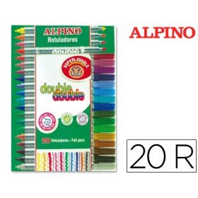 Marcador Alpino Double 20 Unidades