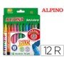 Marcador Alpino Maxi 12 Unidades