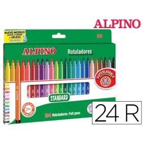 Marcador Alpino Standard Cajxa de 24 Cores