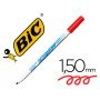 Marcador Bic Velleda Fino Para Quadro Ponta Redonda 1,5 Mm Vermelho