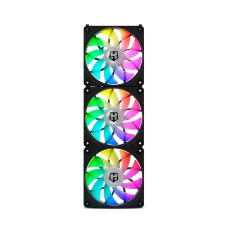 Ventilador de caixa nox hummer easylink preto 3 x 120mm led argb