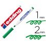Marcador Edding Para Quadro Branco 661 Cor Verde Ponta Redonda 1-2 Mm Recarregavel
