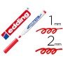 Marcador Edding Para Quadro Branco 661 Cor Vermelho Ponta Redonda 1-2 Mm Recarregavel