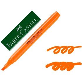 Marcador Faber Fluorescente Textliner 38 Laranja