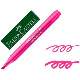 Marcador Faber Fluorescente Textliner 38 Rosa