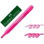 Marcador Faber Fluorescente Textliner 38 Rosa