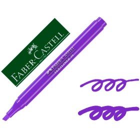 Marcador Faber Fluorescente Textliner 38 Violeta