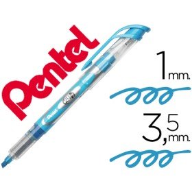 Marcador Fluorescente Pentel Sl12 Azul