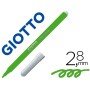 Marcador Giotto Turbo Color Lavavel com Ponta Bloqueada Unicolor Verde