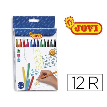 Marcador Jovi Cores Sortidas 12 Unidades