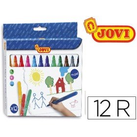 Marcador Jovi Maxi Cores Sortidas 12 Unidades