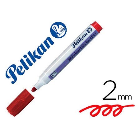 Marcador Para Quadro Branco Pelikan 409 Vermelho