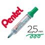 Marcador Pentel Para Quadro Branco Easyflo Recarregavel Cor Verde