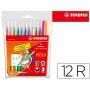 Marcador Stabilo Trio 12 Cores