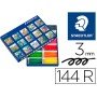 Marcador Staedtler Cor Jumbo Traco 3 Mm Caixa de 144 Unidades Sortidas 12 x Cor