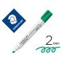 Marcador Staedtler Lumocolor 351 Para Quadro Branco Ponta Redonda 2 Mm Cor Verde Claro