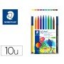 Marcador Staedtler Noris Club 10 Unidades