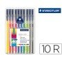 Marcador Staedtler Triplus 10 Unidades