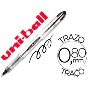 Marcador Uni-Ball Roller Ub-200 Vision Preto 0,8 Mm
