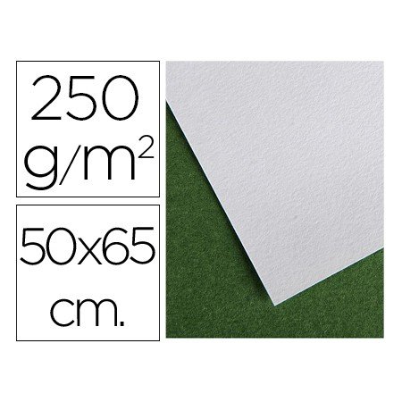 Papel Secante Canson 50X65 Cm Liso Branco 250 Gr