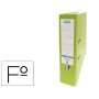 Pasta de Alavanca Elba Cartao Forrado Pvc com Rado Top Folio Lombada 80 Mm Verde Lima