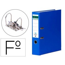 Pasta de Arquivo Elba Folio, Lombada 75 Mm, Azul
