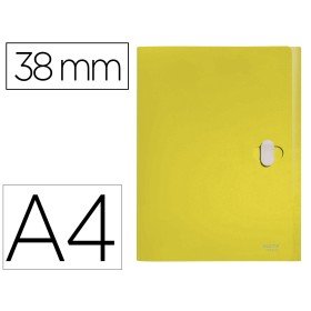 Pasta de Projetos Leitz Recycle Din A4 Polipropileno Lombada 38 Mm Amarelo