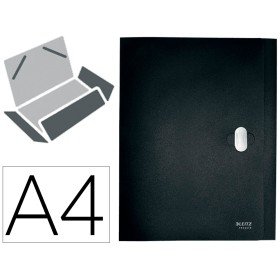 Pasta de Projetos Leitz Recycle Din A4 Polipropileno Lombada 38 Mm Preto