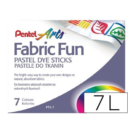 Pastel de Oleo Pentel Pts-7 Conjunto de 7 Pecas