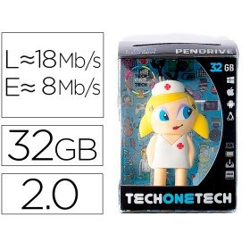 Pen Drive USB Tech One Tech Enfermeira Kitty 32 Gb
