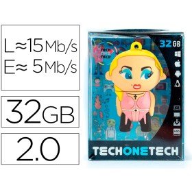 Pen Drive USB Tech One Tech Madona 32 Gb