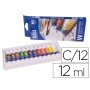 Pintura Aguarela Artist Caixa Cartao de 12 Cores Sortidas de 12 Ml