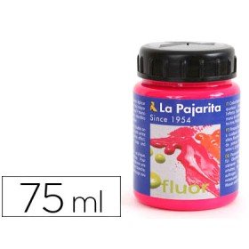 Pintura Latex La Pajarita F-04 Magenta Fluorescente 75Ml