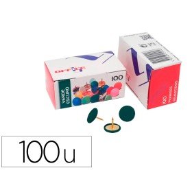 Pioneses Lismania Office Cor Verde Escuro Caixa de 100 Unidades