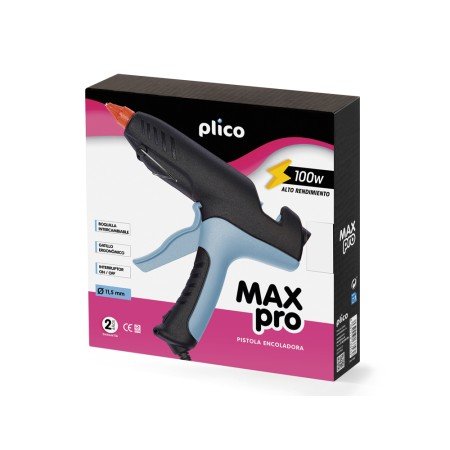 Pistola Cola Termofusivel Plico Max Pro 100W