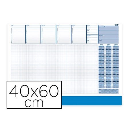 Planning Secretaria Semanal Quo Vadis Escribania Esp Su8200 40X60 Cm