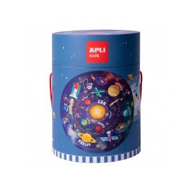 Puzle Apli Circular Sistema Solar 48 Piezas