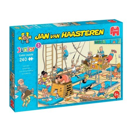 Puzle Goula Jumbo Jan Van Haasteren Clase de Gym 240 Piezas