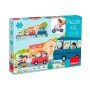 Puzle Goula Xxl Vehiculos 18 Piezas