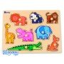 Puzzle Andreutoys Madeira Selva 8 Peças