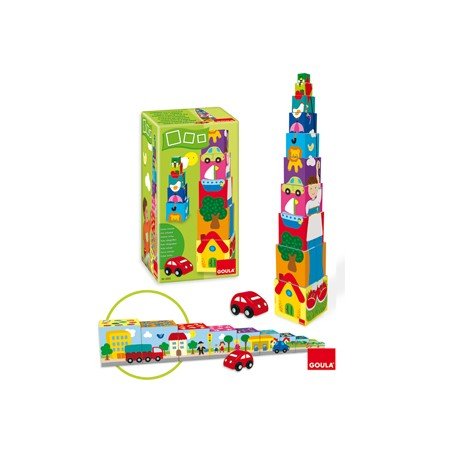 Puzzle Diset Cubos Empilhaveis