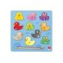 Puzzle Goula Madeira Magnetico 11 Pecas Patos Magicos