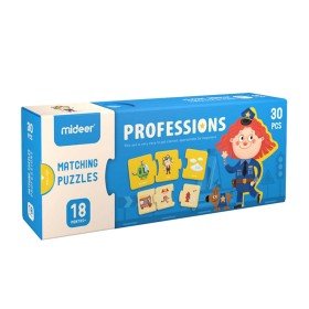 Puzzle Mideer Profissoes 30 Pecas