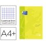 Recarga Color 1 Oxford Din A4+ 80 Folhas 90 Gr Quadricula 5 Mm Capa Suave 4 Furos Lima Touch