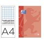 Recarga Cor Oxford Din A4 80 Folhas Quadricula 5 Mm 4 Furos Pessego