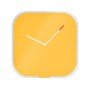 Relogio de Parede em Vidro Leitz Cosy Amarelo